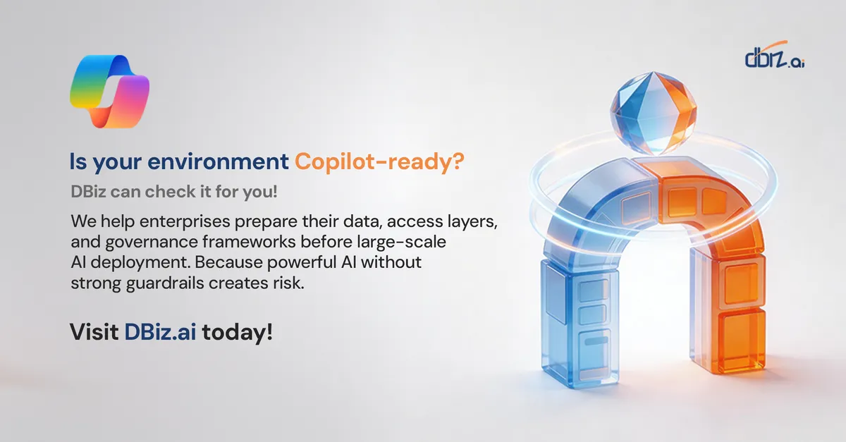 Is your environment Copilot-ready carousel, slide 7 of 7