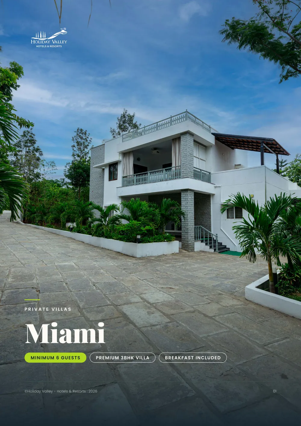 Miami brochure, page 1: Cover