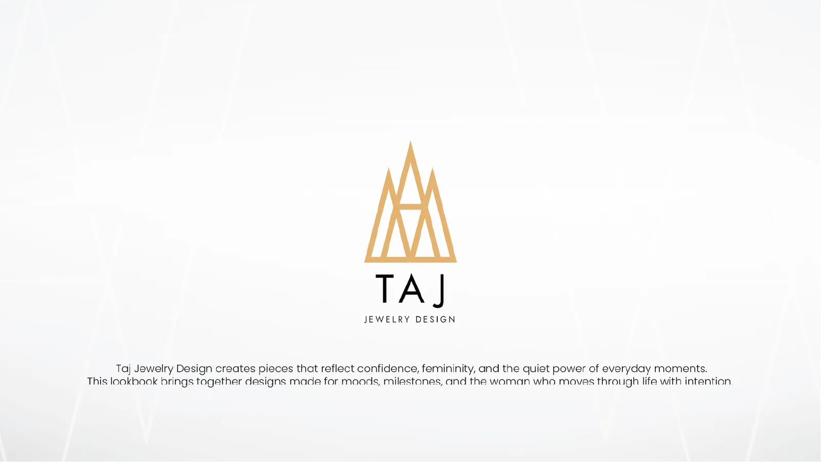Taj Jewelry Design lookbook, page 1